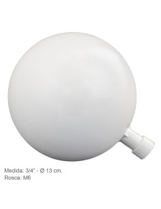 Boya Plastico 3/4" x 13 Ø cm. Rosca M6