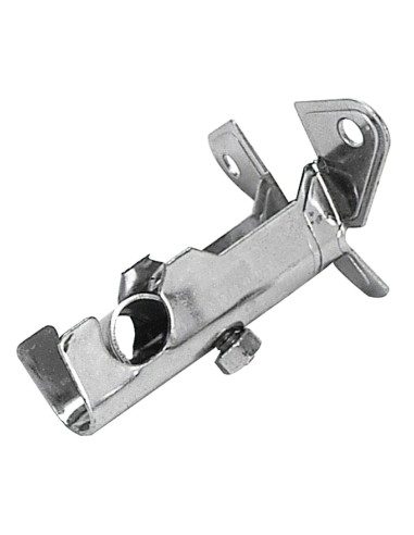 Soporte Barra 12 mm.Ø Cromo Frontal