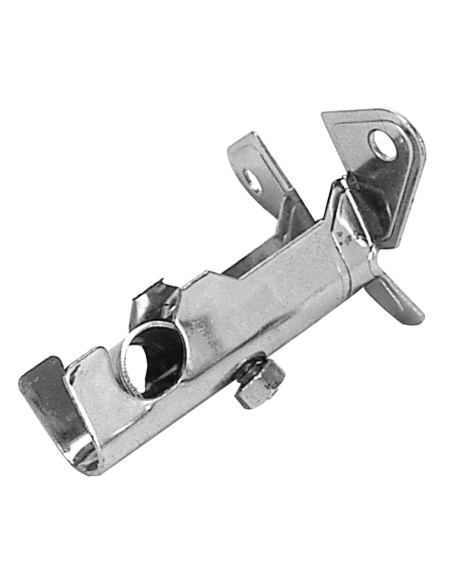 Soporte Barra 12 mm.Ø Cromo Frontal