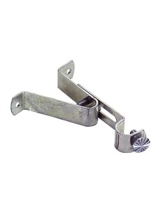 Soporte Barra 12 mm.Ø Cromo Frontal Extensible