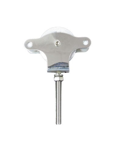 Polea Tendedero Wolfpack Inoxidable 60 mm. / Roldana Metálica Con Tornilo
