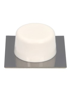 Tope Puerta Wolfpack Adhesivo Blanco