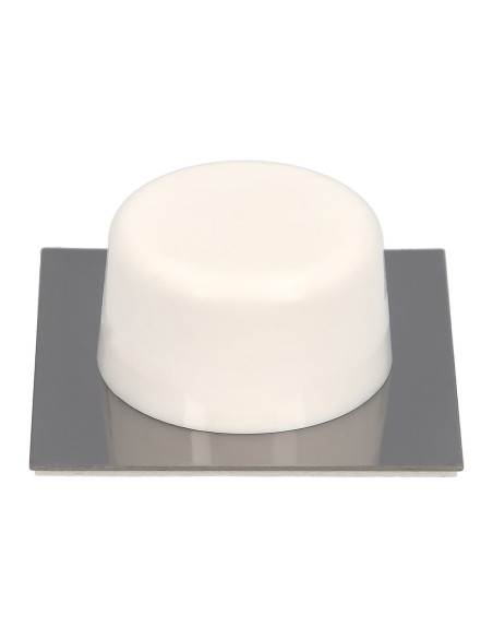 Tope Puerta Wolfpack Adhesivo Blanco