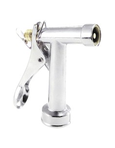 Pistola Riego Mangura Metálica Cromada