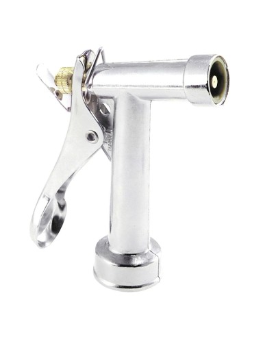 Pistola Riego Mangura Metálica Cromada