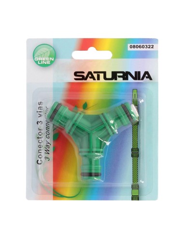 Conector Union Manguera Plastico Saturnia