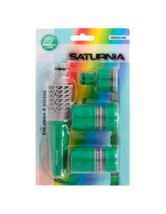 Set Riego Plastico4 Piezas Saturnia