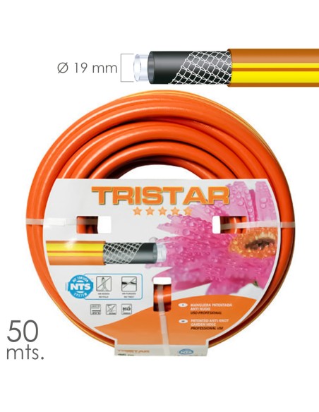 Manguera Tricotado No Torsion 19 mm. - 3/4" Rollo 50 metros
