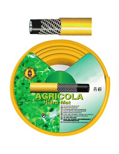 Manguera Jardin Hidro Mat Ø 19 mm. - 3/4" Rollo 50 Metros