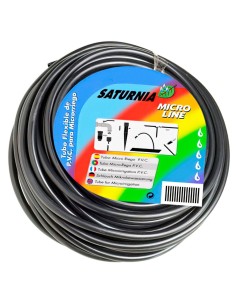 Goteo Microtubo Pvc (Rollo 25 Metros) Saturnia
