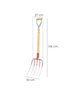Horca Con Mango Anilla 560 / 5 Puas