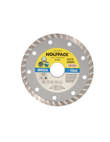 Disco Diamante 115 mm. General Obra Continuo