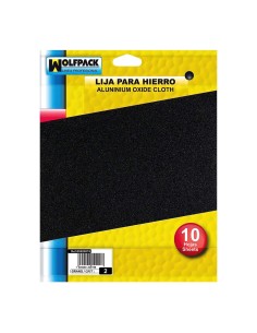 Lija Hierro 3 Muy Grueso (Pack 10 Pliegos)