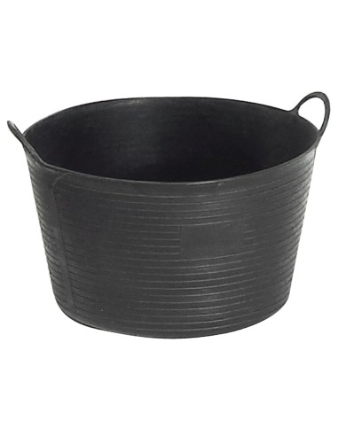 Capazo Plastico Negro Número 1 30 Litros