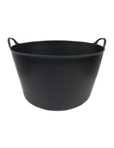 Capazo Plastico Negro Numero 4 55 Litros