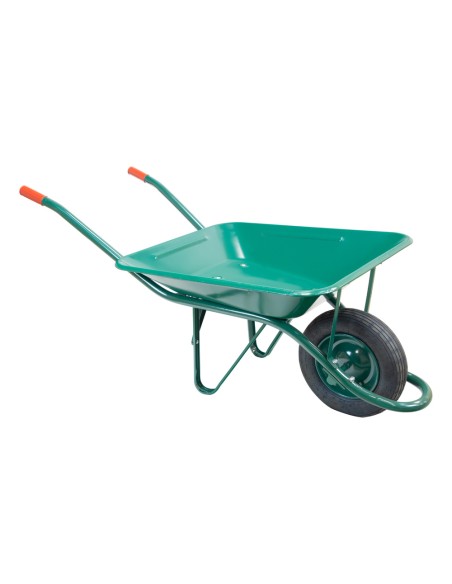 Carretilla Obra Verde Metálica Desmontada