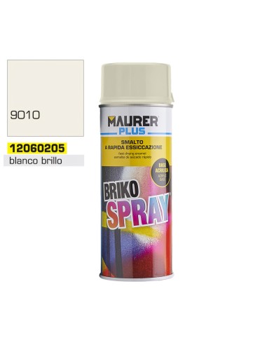 Spray Pintura Blanco Brillo Profundo 400 ml.