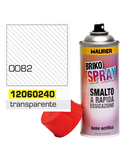 Spray Pintura Transparente Brillo 400 ml.
