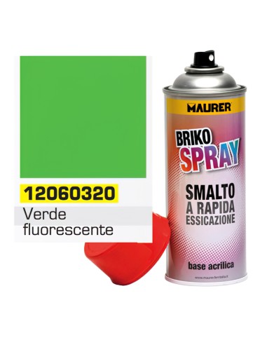 Spray Pintura Verde Fluorescente 400 ml.
