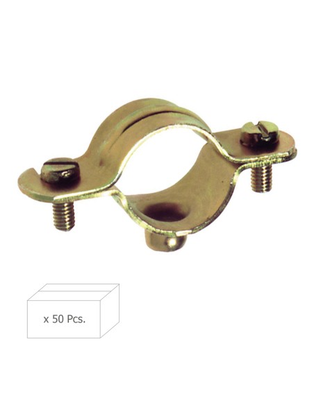 Abrazadera Metalica M-6 35 mm. (Caja 50 piezas)