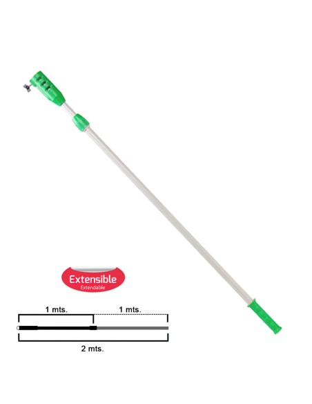 Mango Para Rodillo Extensible Metalico 2 Metros