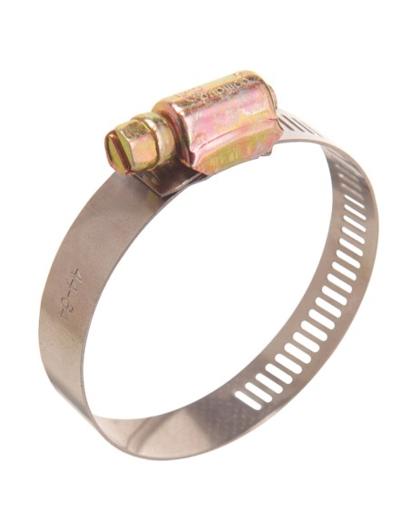 Abrazadera Sin Fin Acero Inoxidable Ancho 9 mm. - Ø 10 /16 mm. Abrazadera Metalica de Tornillo, Abrazadera Sin Fin