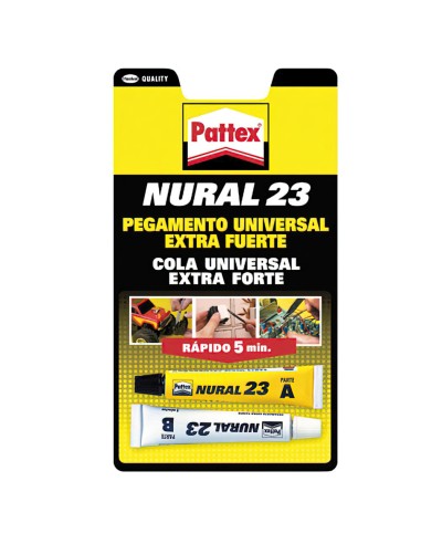 Nural- 23 Transparente (Juego 2 Tubos 22 cm³.)