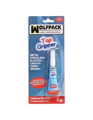 Pegamento Ciano Acrilato Wolfpack 3 Gramos