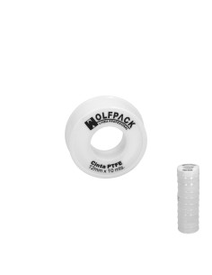 Cinta PTFE Wolfpack 12 mm. x 10 m. (Paquete 10 Rollos)
