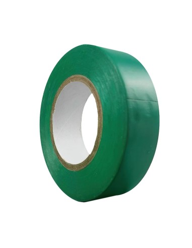 Cinta Aislante 20 m. x 19 mm. Verde Uso doméstico