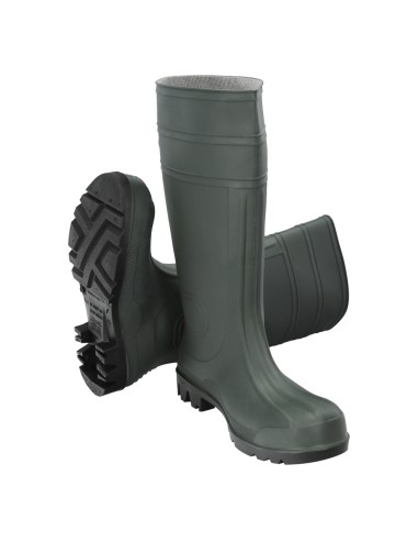 Botas Goma Altas Verdes Seguridad Nº 40