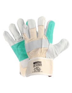 Guantes Americano Serraje Palma Reforzada