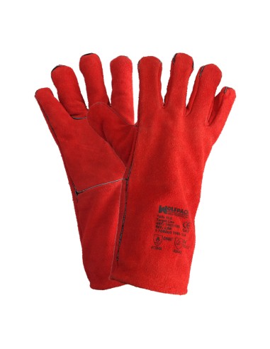 Guantes Soldar Denso Rojo Largo