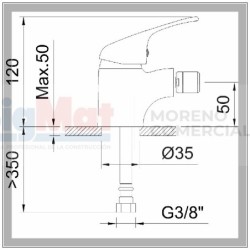 GRIFO MONOM.BIDE PANAM 2