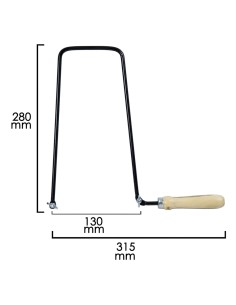 Arco Marqueteria Wolfpack 130x280 mm.