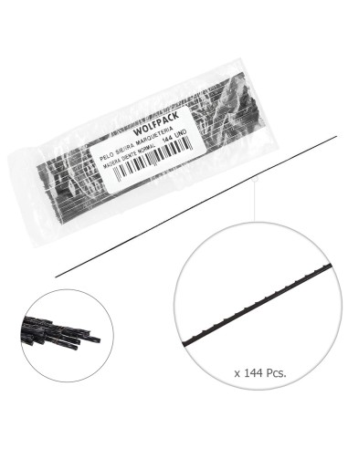 Pelo Sierra Marqueteria Madera 4-13 (Estuche 144 pzas.)