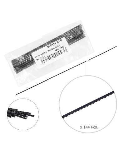 Pelo Sierra Marqueteria Metal 3-13 (Estuche 144 pzas.)