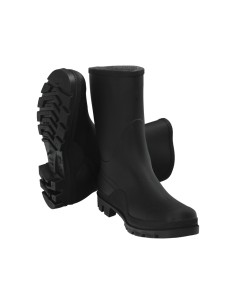 Botas Goma Bajas Negras Nº 37
