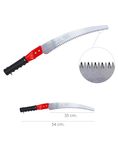 Serrucho Samurai Curvo Para Pertiga 330 mm.