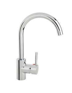 Monomando "Línea Flow" Fregadero Con Caño Alto Con Cartucho ceramico Ø 40 mm.