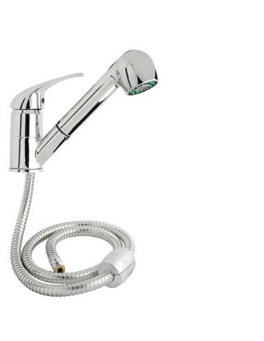 Monomando "Línea Flow" Fregadero Telescópico Con Cartucho Ceramico Ø 40 mm.