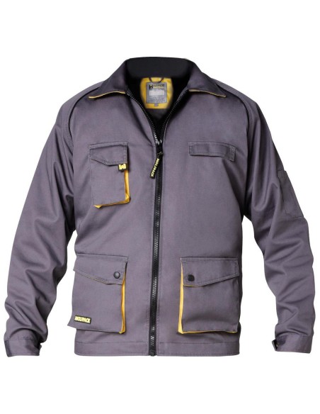 Chaqueta de Trabajo Gris/Amarillo Talla 48/50 M