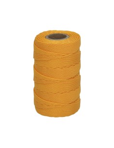 Cuerda Trencilla Polipropileno Amarillo (Bobina 100 Metros)