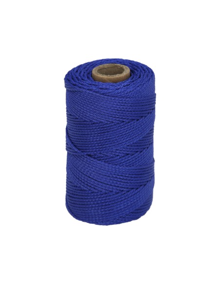 Cuerda Trencilla Polipropileno Azul (Bobina 100 Metros)