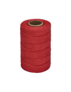 Cuerda Trencilla Polipropileno Roja (Bobina 100 Metros)