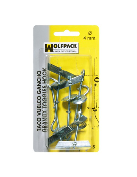 Taco Vuelco Gancho M 5 (3 Piezas)