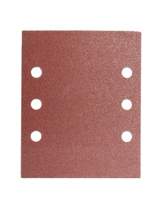 Lija Recambio Con Velcro 114x140 mm. Con Agujeros Grano 120 (10 Piezas)