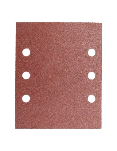 Lija Recambio Con Velcro 114x140 mm. Con Agujeros Grano 180 (10 Piezas)