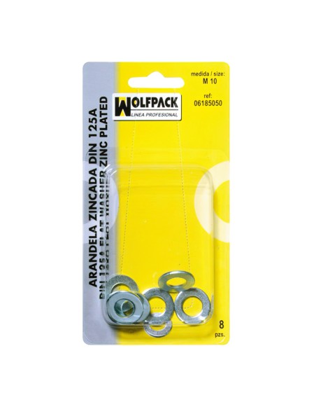 Arandelas Din125A M04 (60 Piezas)