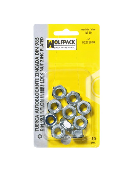 Tuerca Autoblocante Din985 M04 (50 Piezas)
